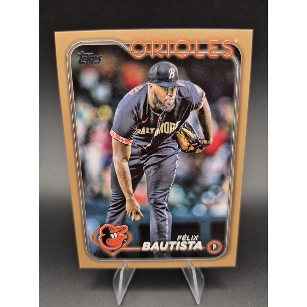 2024 Topps #45 Félix Bautista #45 Gold /2024 Baltimore Orioles